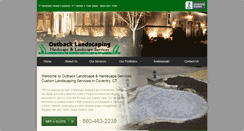 Desktop Screenshot of outbacklandscapingllc.com